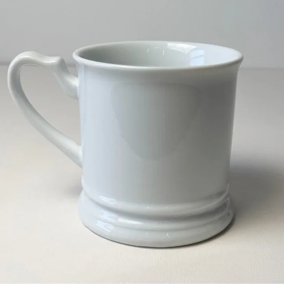 Williams Sonoma Black White Porcelain Monogram Letter Initial Mug “ F" - Picture 3 of 5